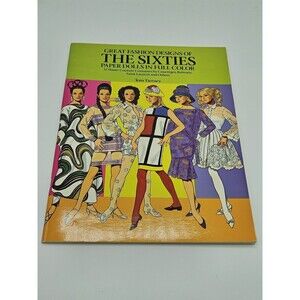 Great Fashion Designs of the Sixties Paper Dolls By Tom Tierney New UNCUT